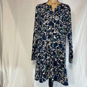 Simply Vera Blue & White Floral Dress